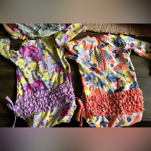 Ruffle Butt Swimsuits - Picture 1 of 4